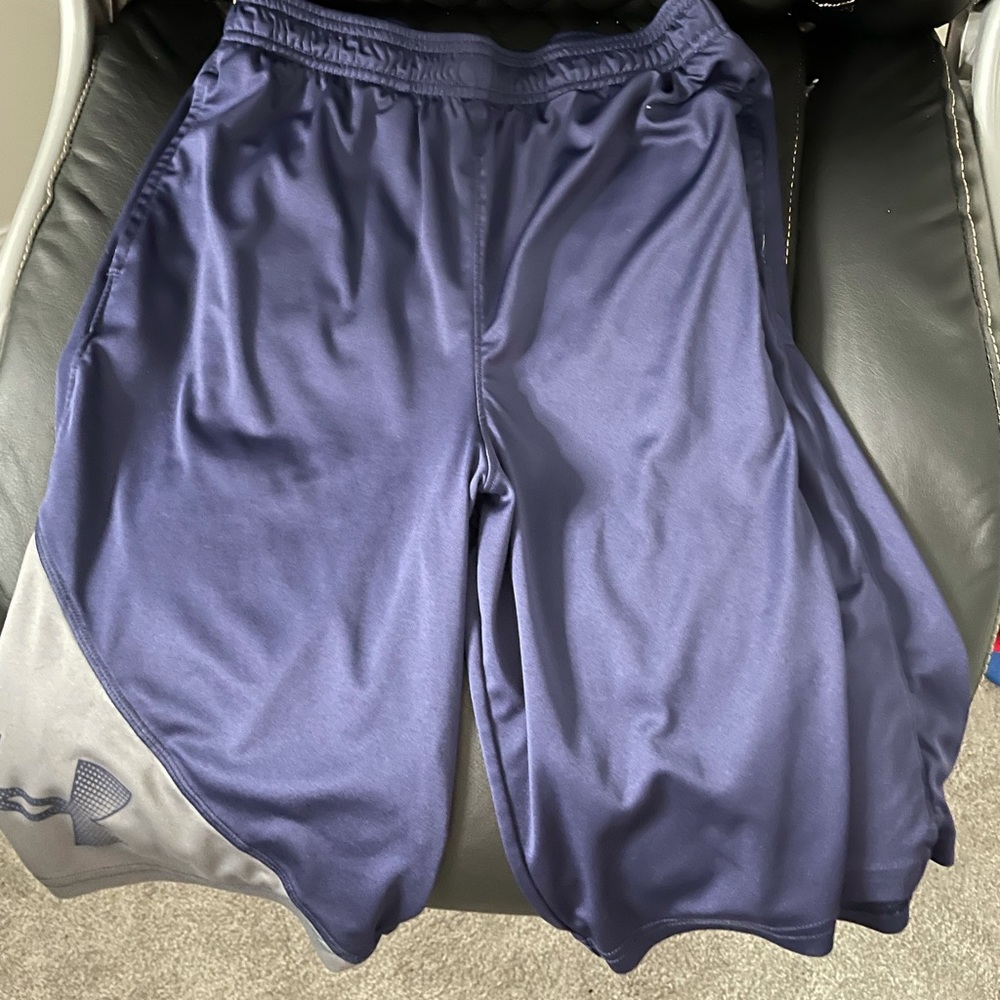 Boys Athletic Blue Shorts